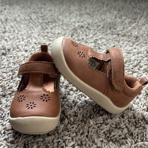 Stride Rite Cheyenne Mary Jane Toddler Shoes with Floral Cutouts